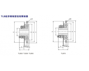 TLB 經(jīng)濟鋼珠型扭矩限制器