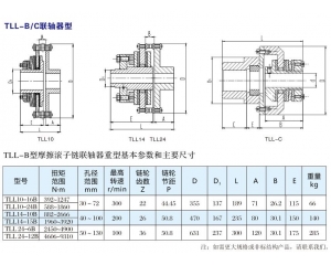 TLL-B 聯軸器型